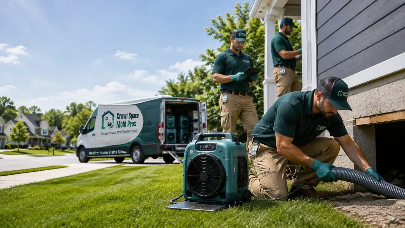 Crawl Space Mold Removal in La Puente, CA
